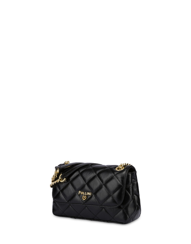Pollini Borsa A Spalla Matelassé Waltzer Night Nero Sconti VIP