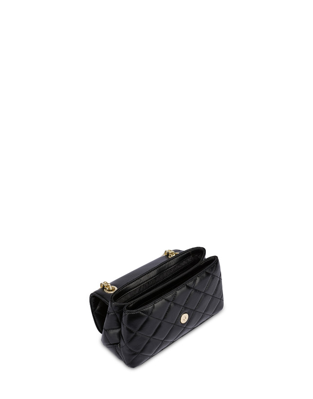 Pollini Borsa A Spalla Matelassé Waltzer Night Nero Sconti VIP