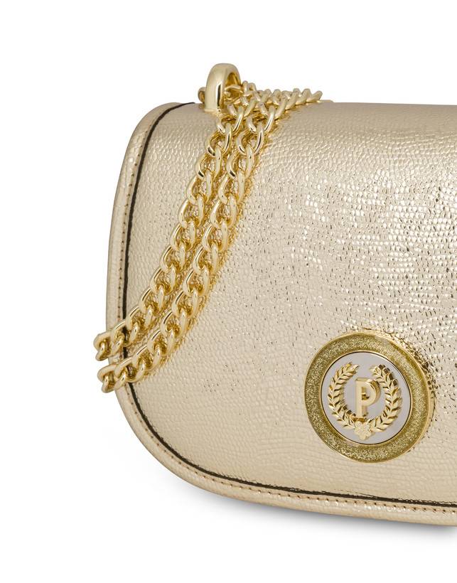Pollini Mini Borsa Laminata Sara Oro Offerta settimanale