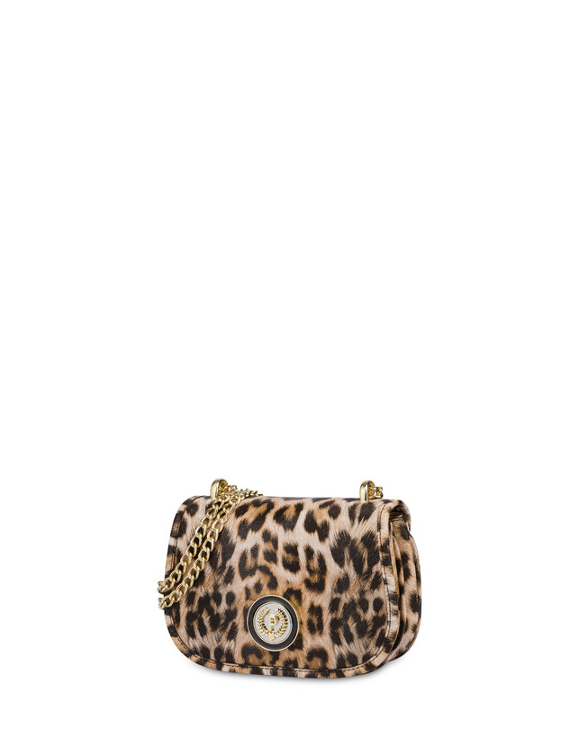 Pollini Mini Borsa Stampa Leopardata Sara Leopardo Ritorno libero