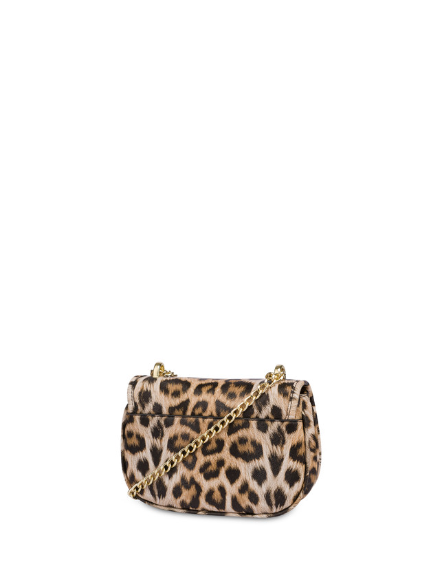 Pollini Mini Borsa Stampa Leopardata Sara Leopardo Ritorno libero