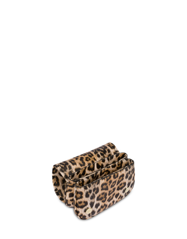 Pollini Mini Borsa Stampa Leopardata Sara Leopardo Ritorno libero