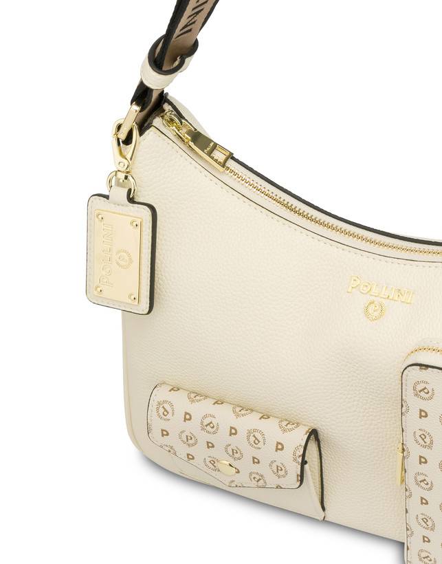 Pollini Hobo Bag Ecletic Avorio/avorio Latest stili