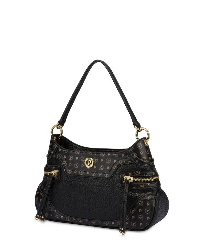 Pollini Borsa A Spalla Zipper Nero/nero Ultimi due giorni