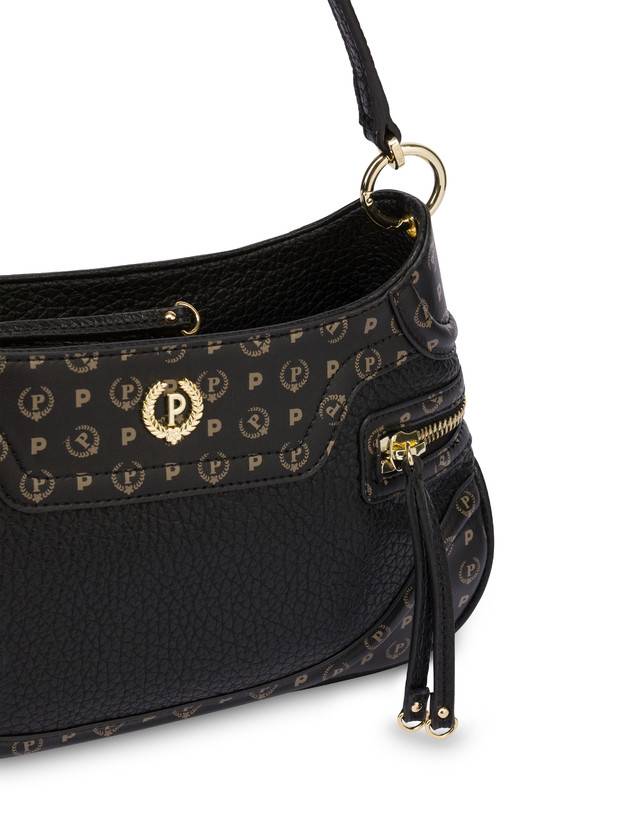 Pollini Borsa A Spalla Zipper Nero/nero Ultimi due giorni