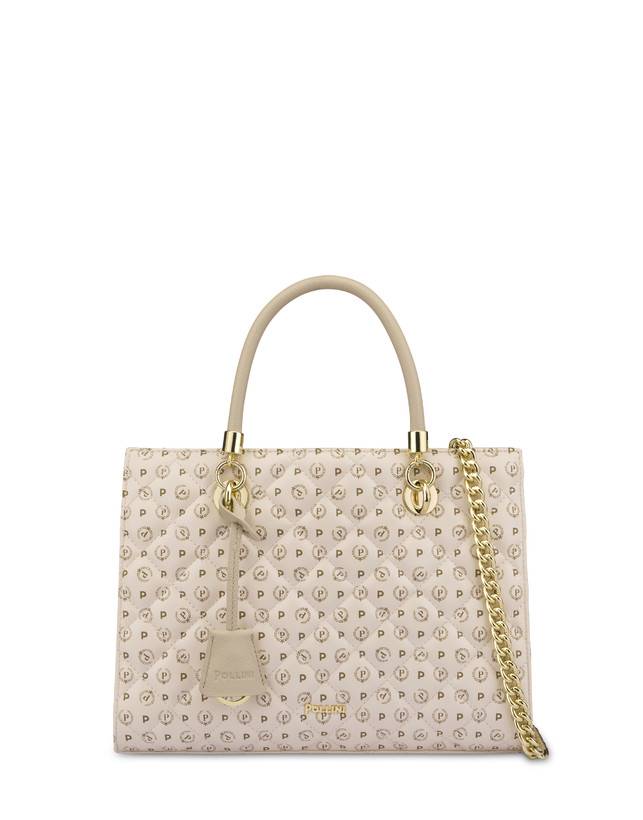 Pollini Shopping Bag Heritage Matelassé Avorio/avorio