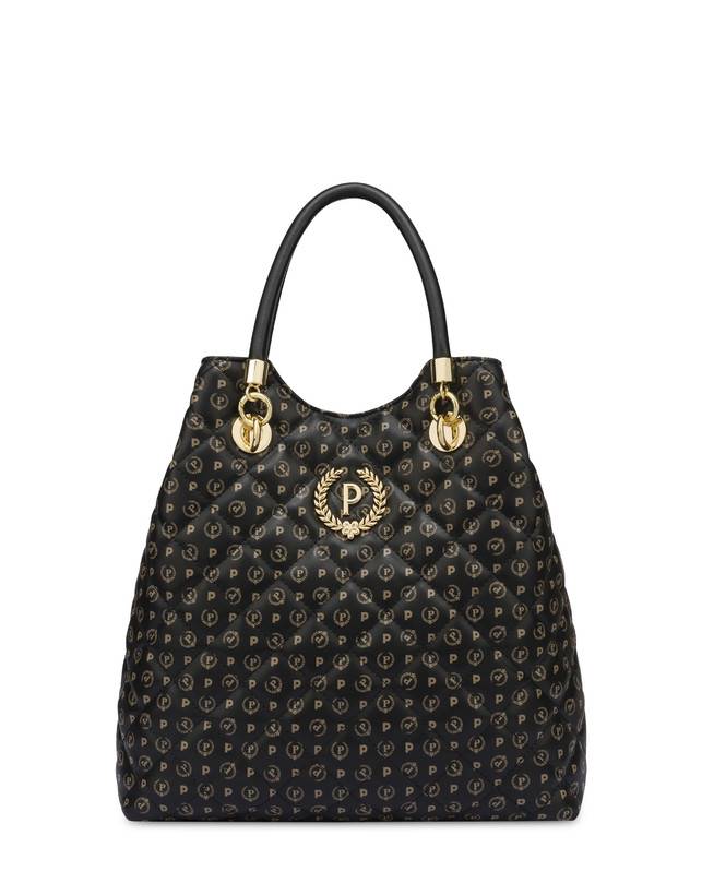 Pollini Borsa Doppio Manico Heritage Matelassé Nero/nero 2025