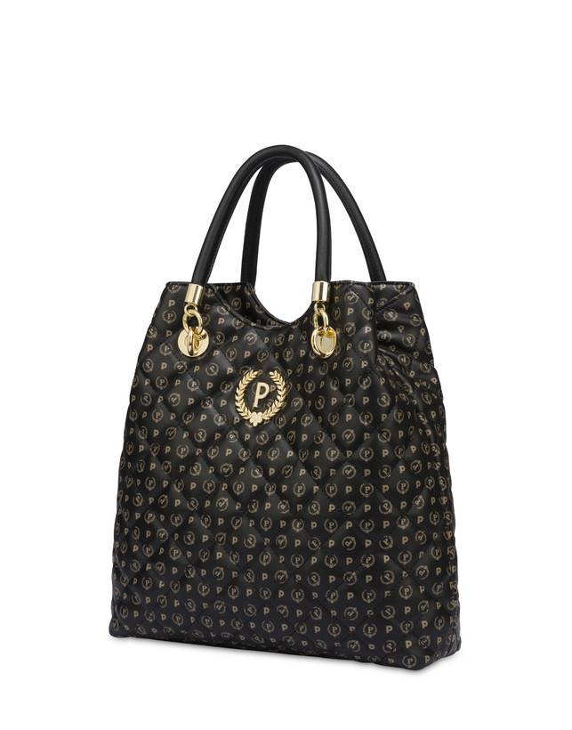 Pollini Borsa Doppio Manico Heritage Matelassé Nero/nero 2025