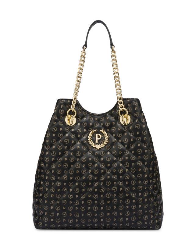 Pollini Borsa Doppio Manico Heritage Matelassé Nero/nero 2025