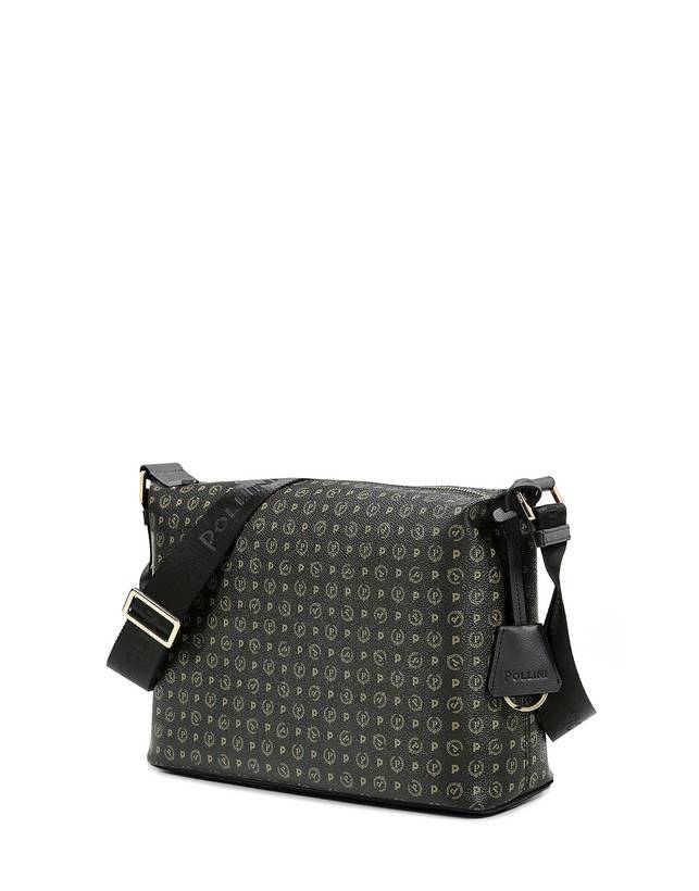Pollini Borsa Hobo Heritage Logo Classic Nero/nero Italia