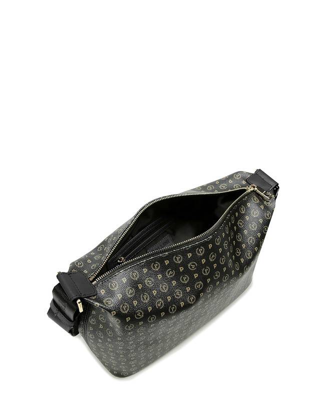 Pollini Borsa Hobo Heritage Logo Classic Nero/nero Italia