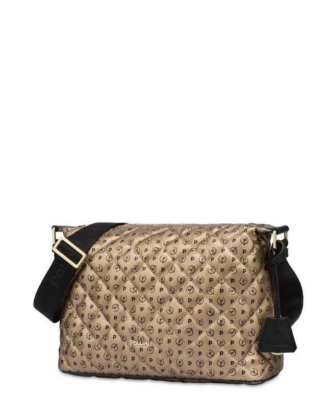 Pollini Borsa A Spalla Heritage Matelassé Oro/nero Vendita