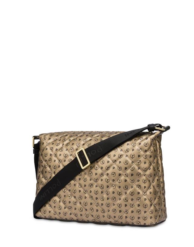 Pollini Borsa A Spalla Heritage Matelassé Oro/nero Vendita