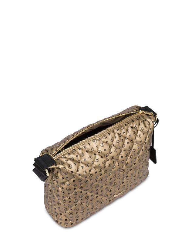 Pollini Borsa A Spalla Heritage Matelassé Oro/nero Vendita