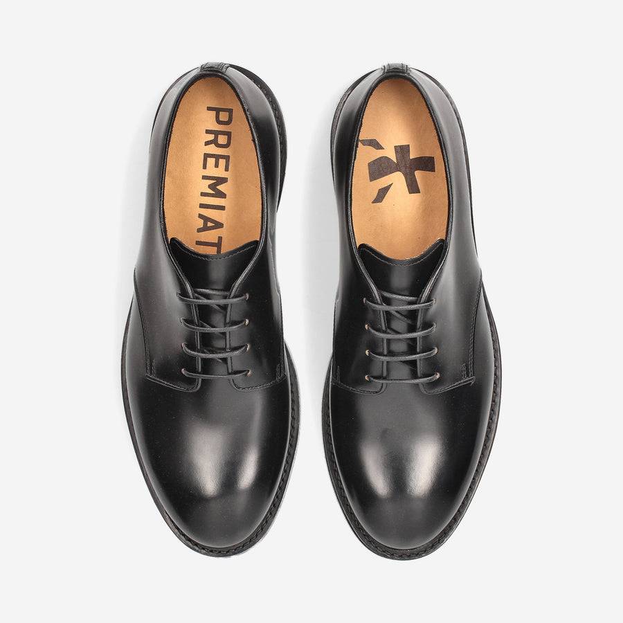 Premiata Scarpe stringate 32102A in pelle spazzolata opaca Vendita Economica