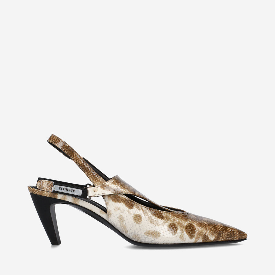 Premiata Décolleté slingback TBar M6660B Spedizione Gratuita