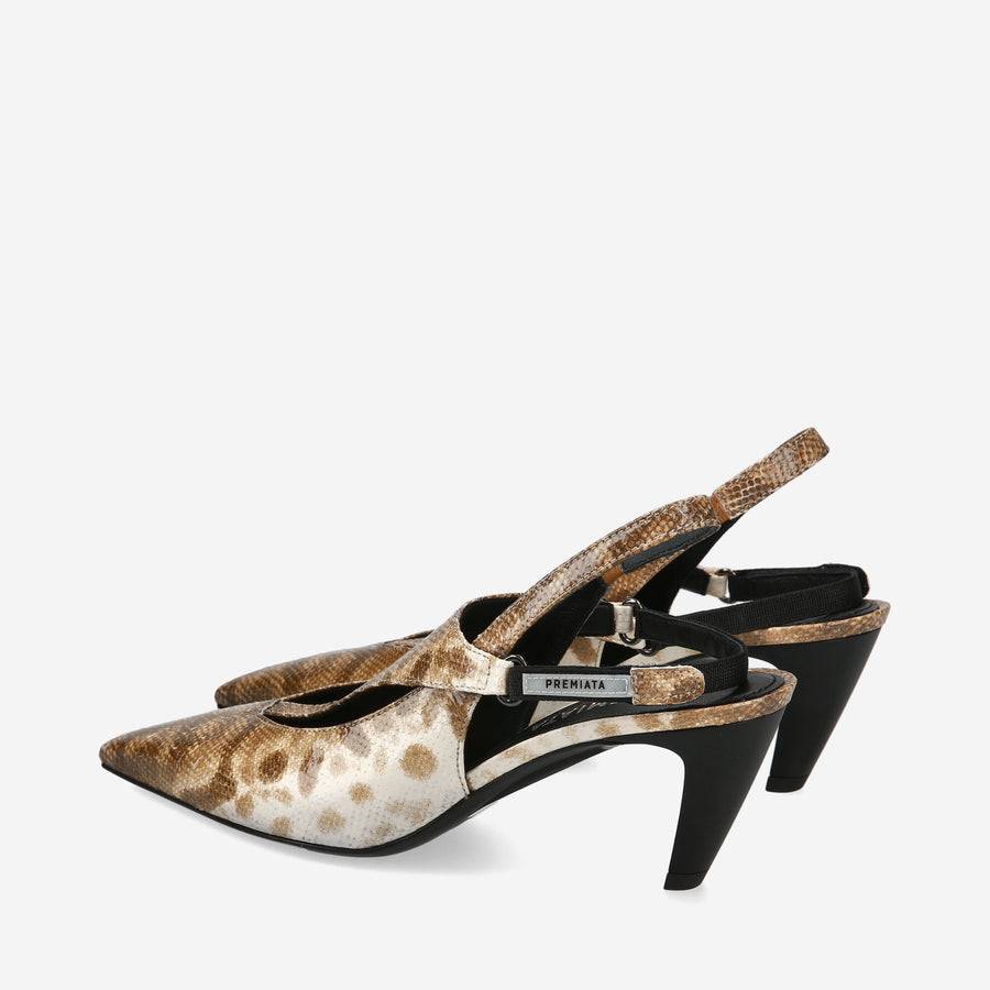 Premiata Décolleté slingback TBar M6660B Spedizione Gratuita