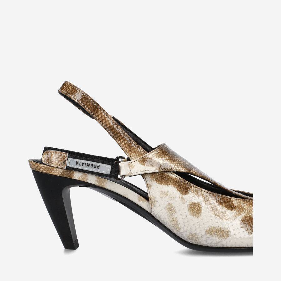 Premiata Décolleté slingback TBar M6660B Spedizione Gratuita