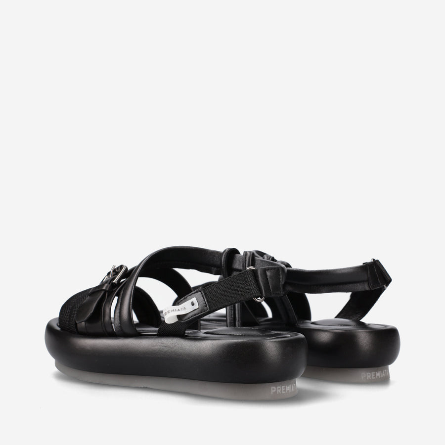 Premiata Sandali M6728A in nappa Negozi Online