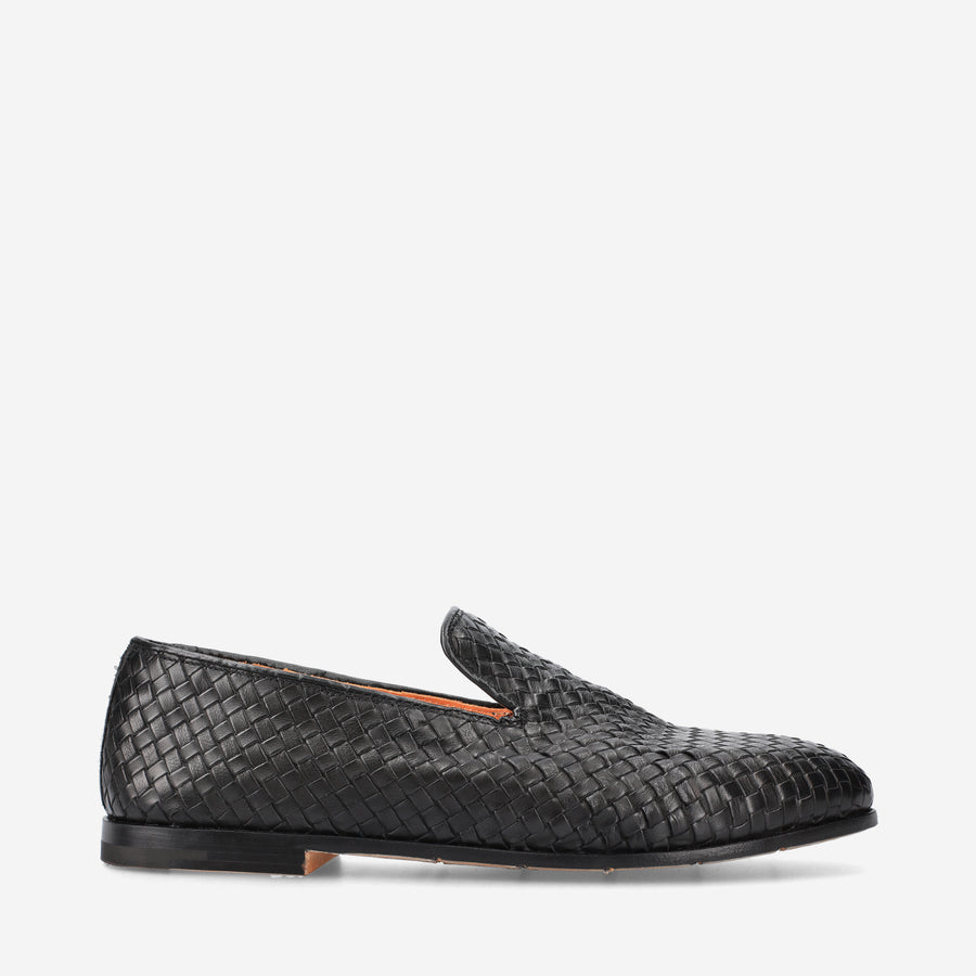 Premiata Slip-on Arden 32154C in vitello intrecciato Acquista Ora
