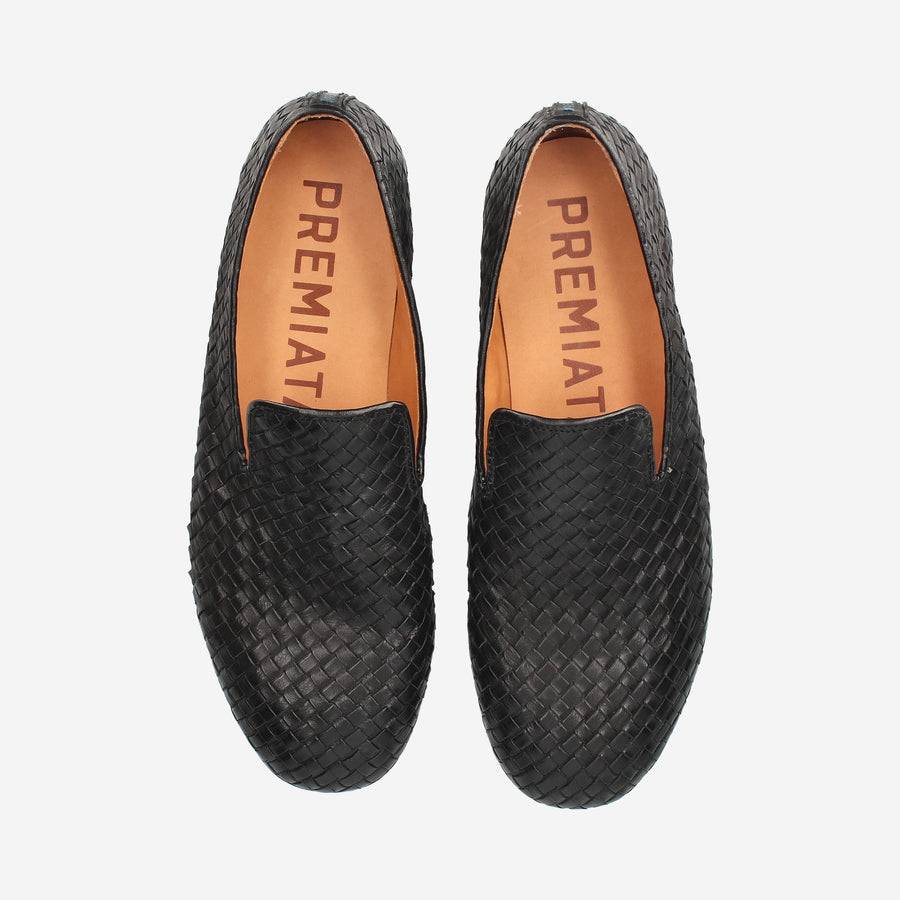 Premiata Slip-on Arden 32154C in vitello intrecciato Acquista Ora