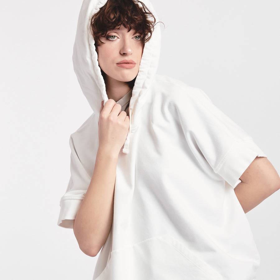 Premiata Poncho con cappuccio PR354230 Presa