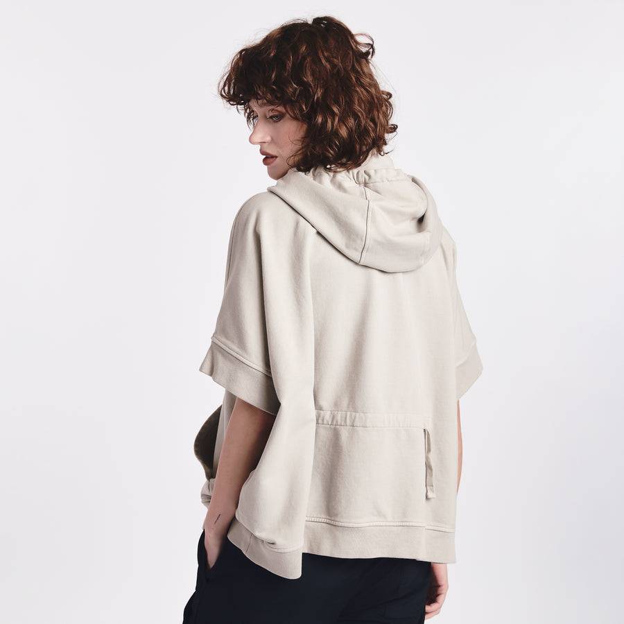 Premiata Poncho con cappuccio PR354705 Outlet