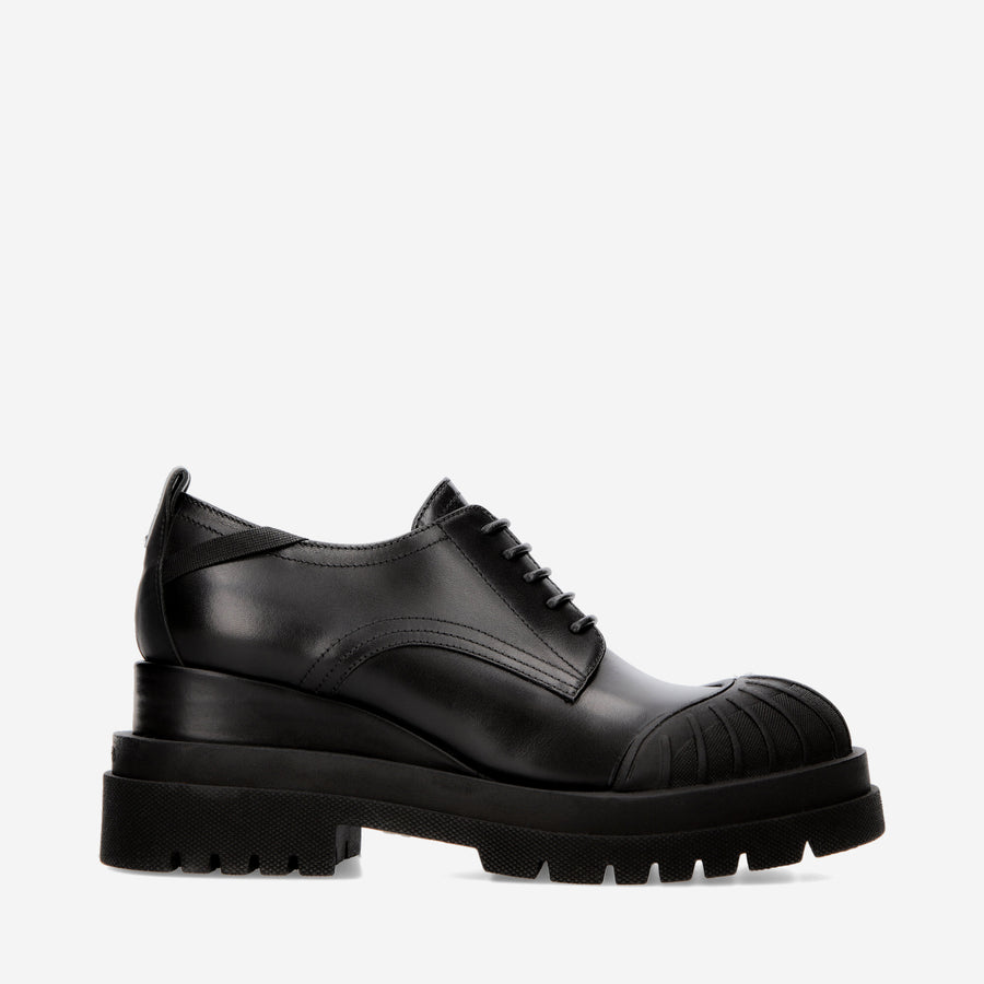 Premiata Scarpe stringate M6565A in pelle spazzolata Saldi Di Fabbrica