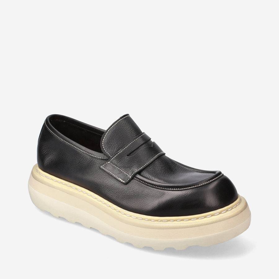 Premiata Mocassini Over Cal 32161B in vitello Affare Del Giorno