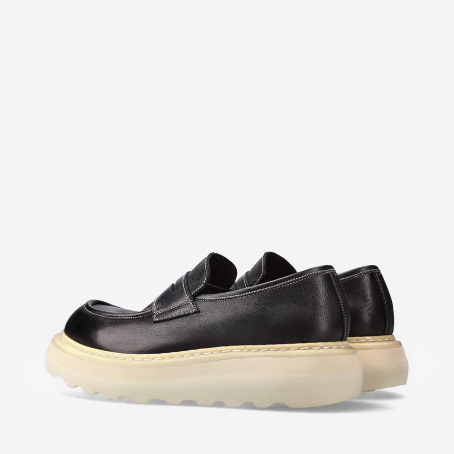 Premiata Mocassini Over Cal 32161B in vitello Affare Del Giorno