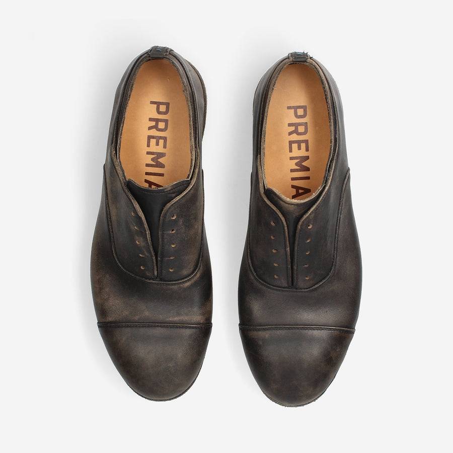 Premiata Francesina senza lacci PRE597B Outlet