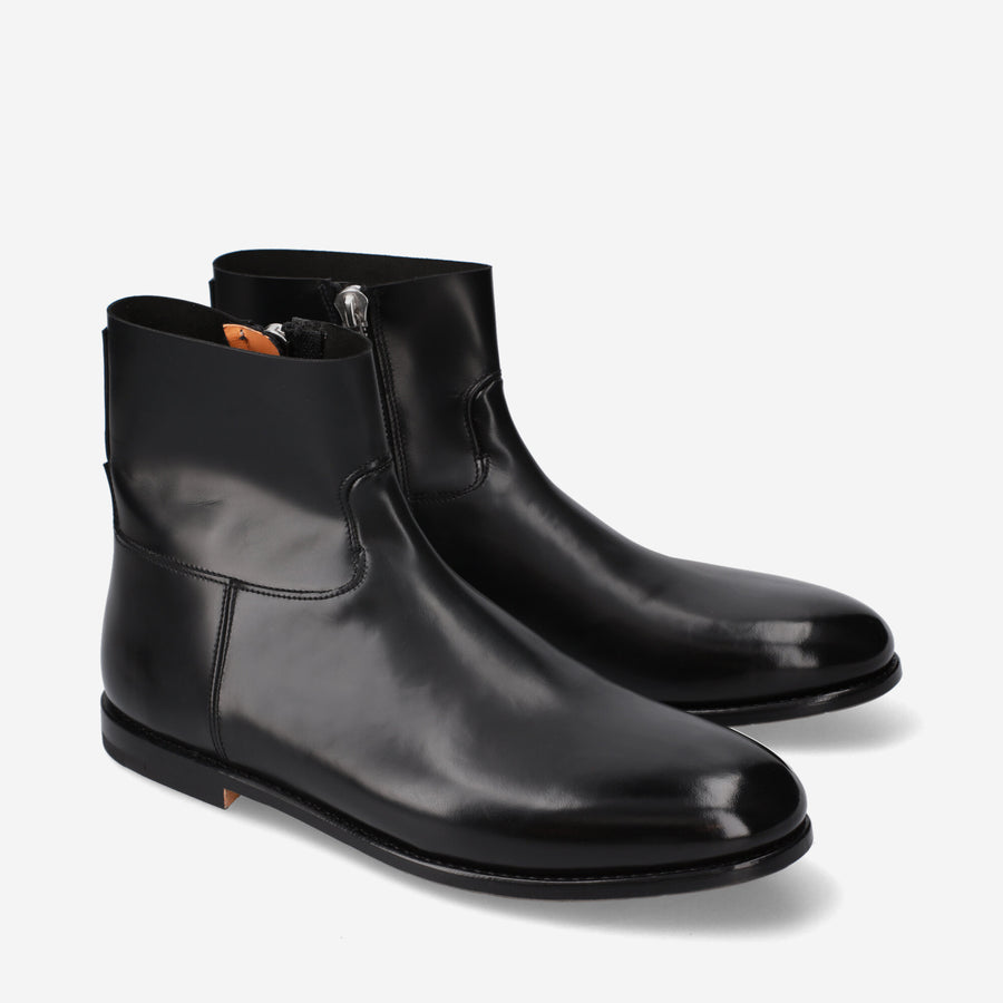 Premiata Stivaletti Barry 32160A in pelle Vendita Calda