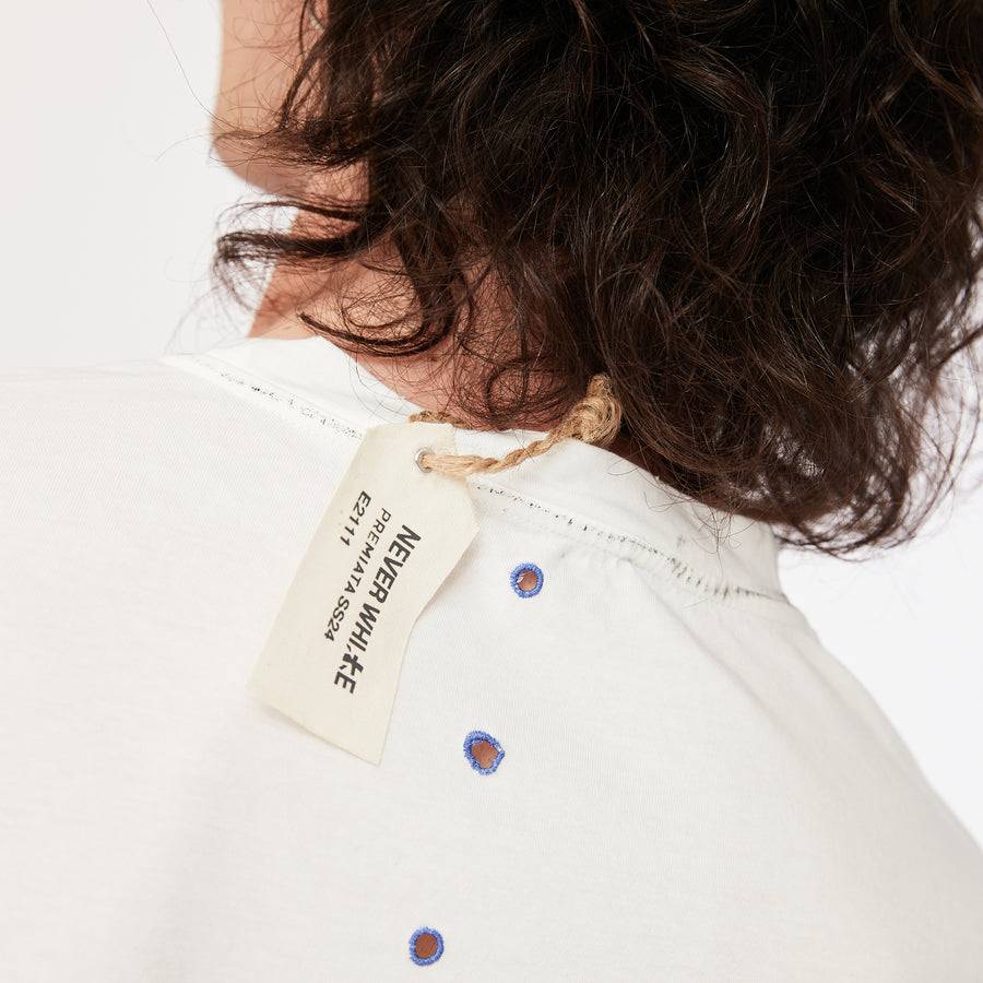 Premiata T-shirt PR364203 Never White in cotone Prezzo Ridotto
