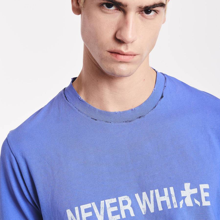Premiata T-shirt PR364304 Never White in cotone Sottocosto