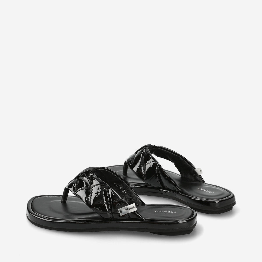 Premiata Sandali infradito M6654B in nappa imbottita Sottocosto