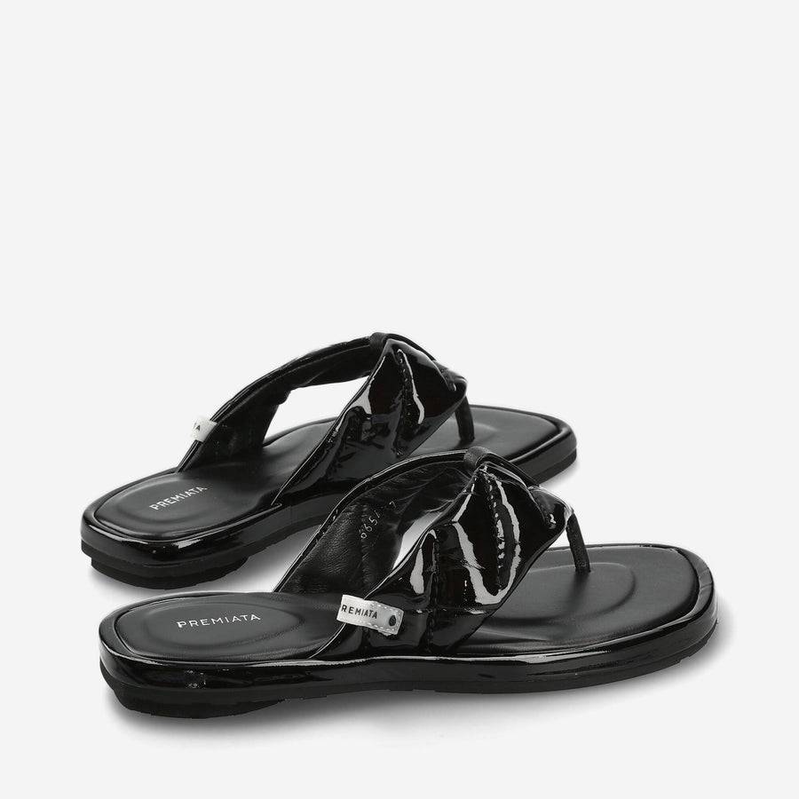 Premiata Sandali infradito M6654B in nappa imbottita Sottocosto