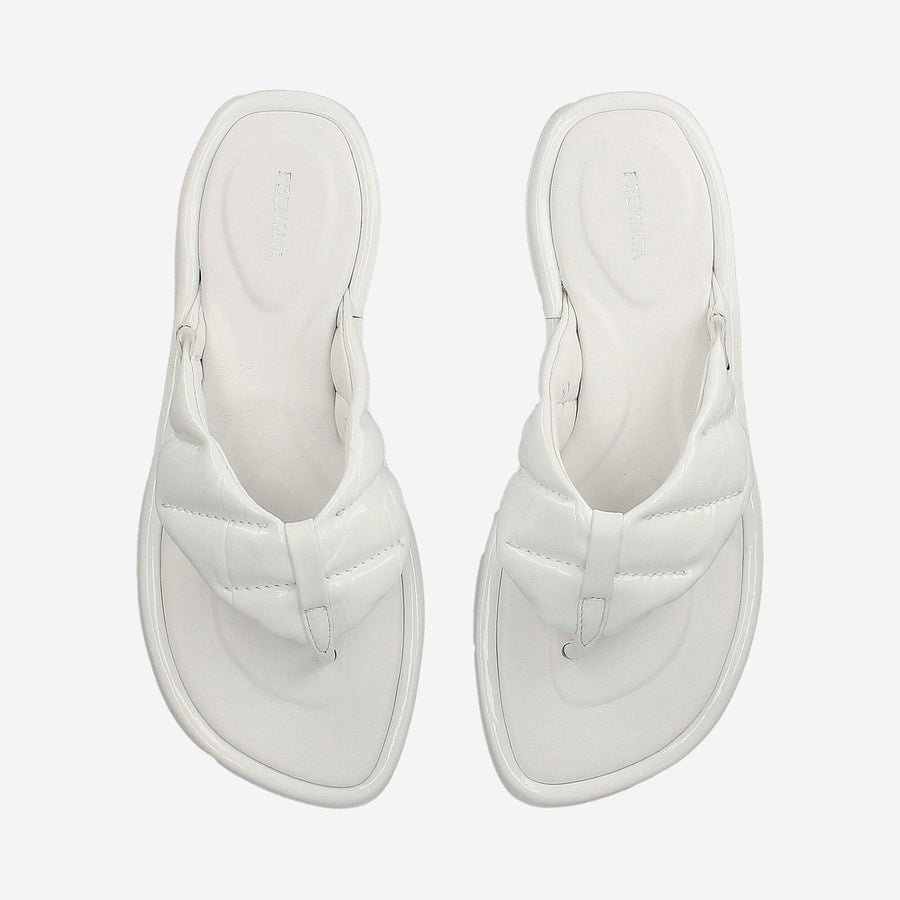 Premiata Sandali infradito M6654I in nappa imbottita Convenienza