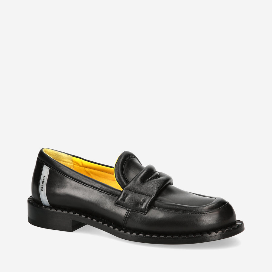 Premiata Mocassini Deb M6667B in nappa Vendita Calda