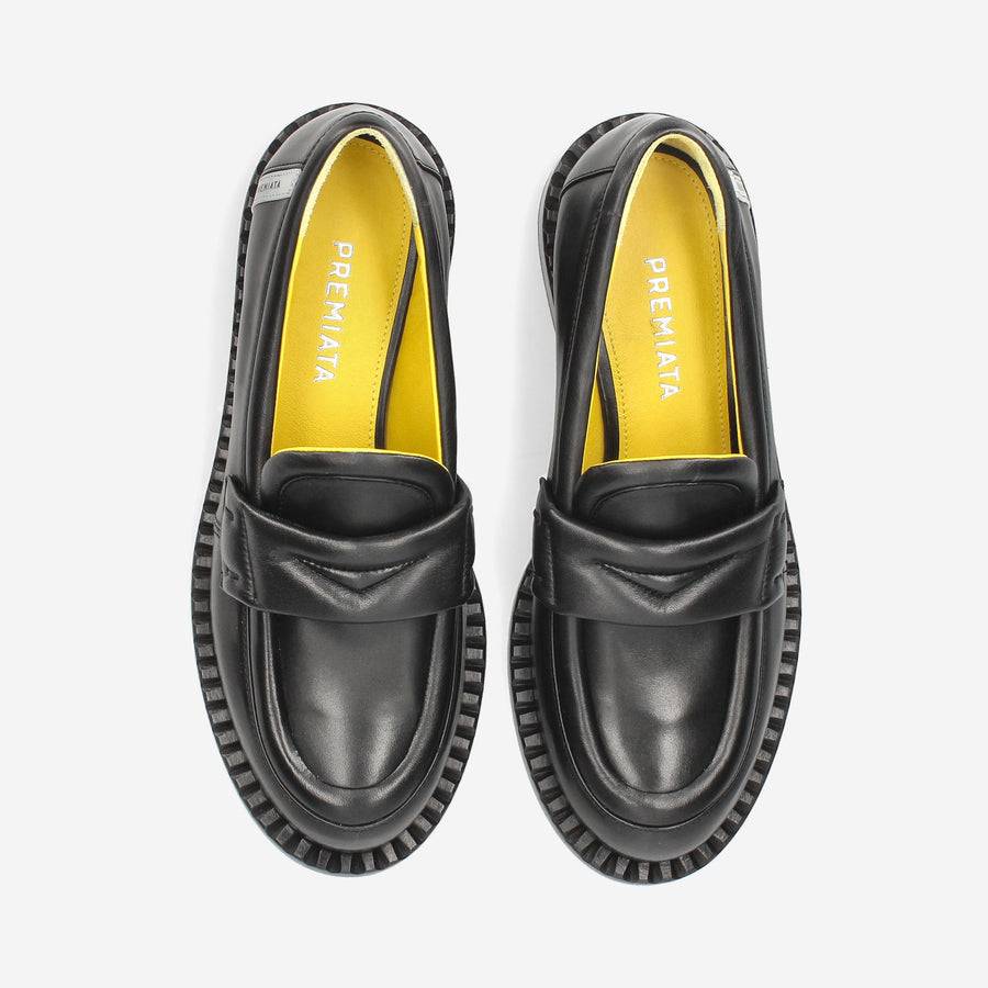 Premiata Mocassini Deb M6667B in nappa Vendita Calda