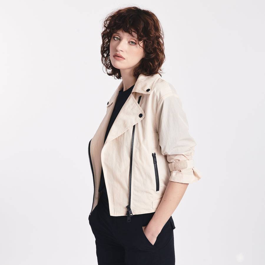 Premiata Giacca biker in nylon PR304705 Negozio online di fabbrica