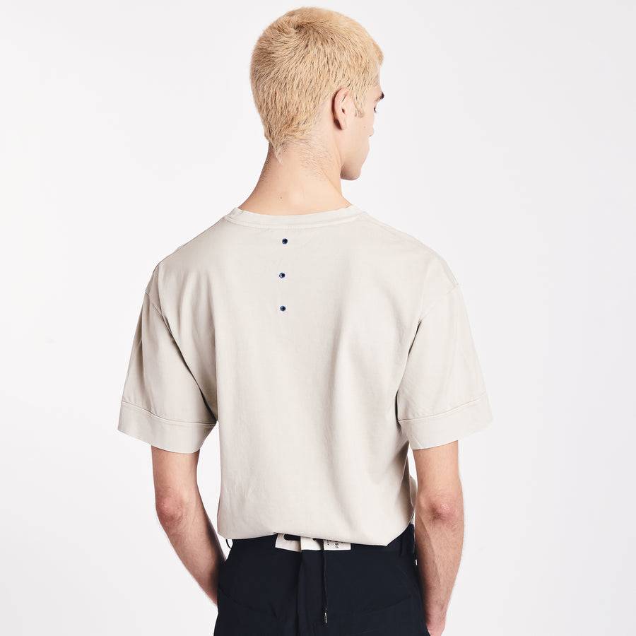 Premiata T-shirt con ricamo PR363705 Grande vendita