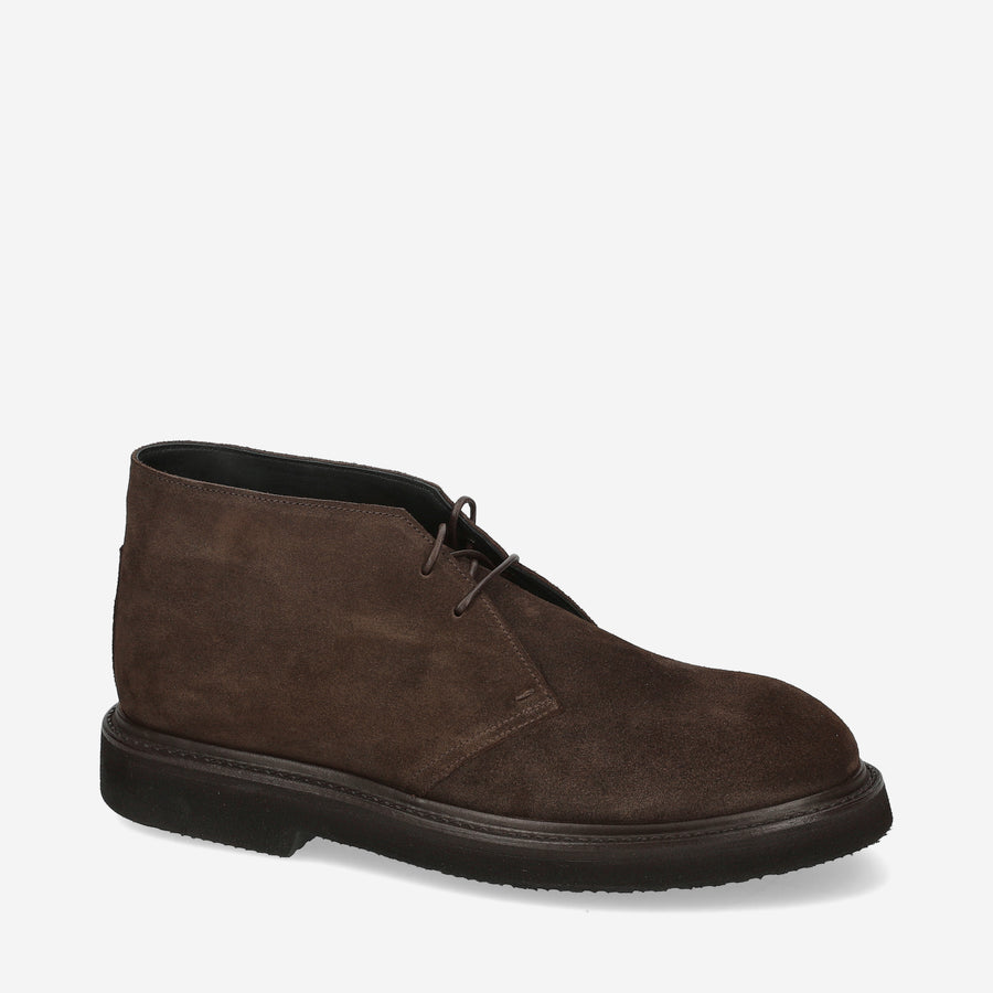 Premiata Desert boots 32206A in camoscio Duty-free