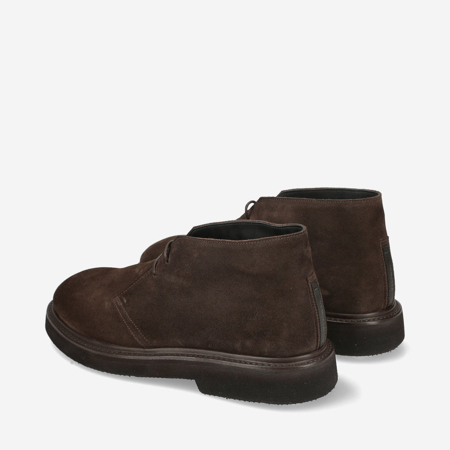 Premiata Desert boots 32206A in camoscio Duty-free