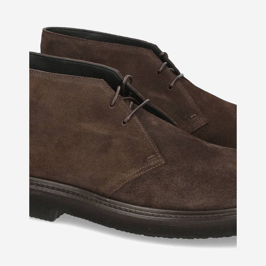 Premiata Desert boots 32206A in camoscio Duty-free