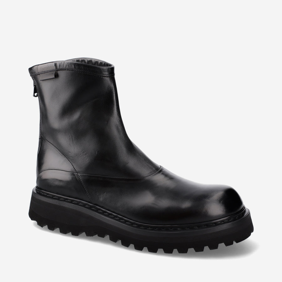 Premiata Stivaletti 31157T1 in pelle di cavallo Vendita