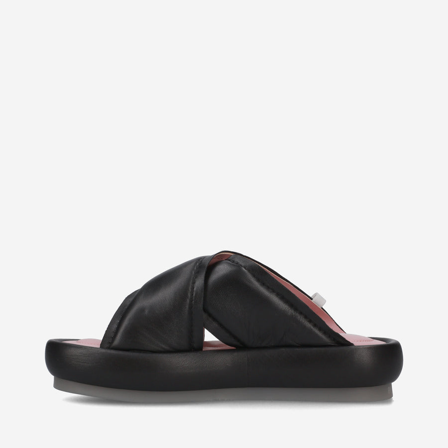 Premiata Sandali soft M6726A con zeppa in nappa imbottita Spedizione Gratuita
