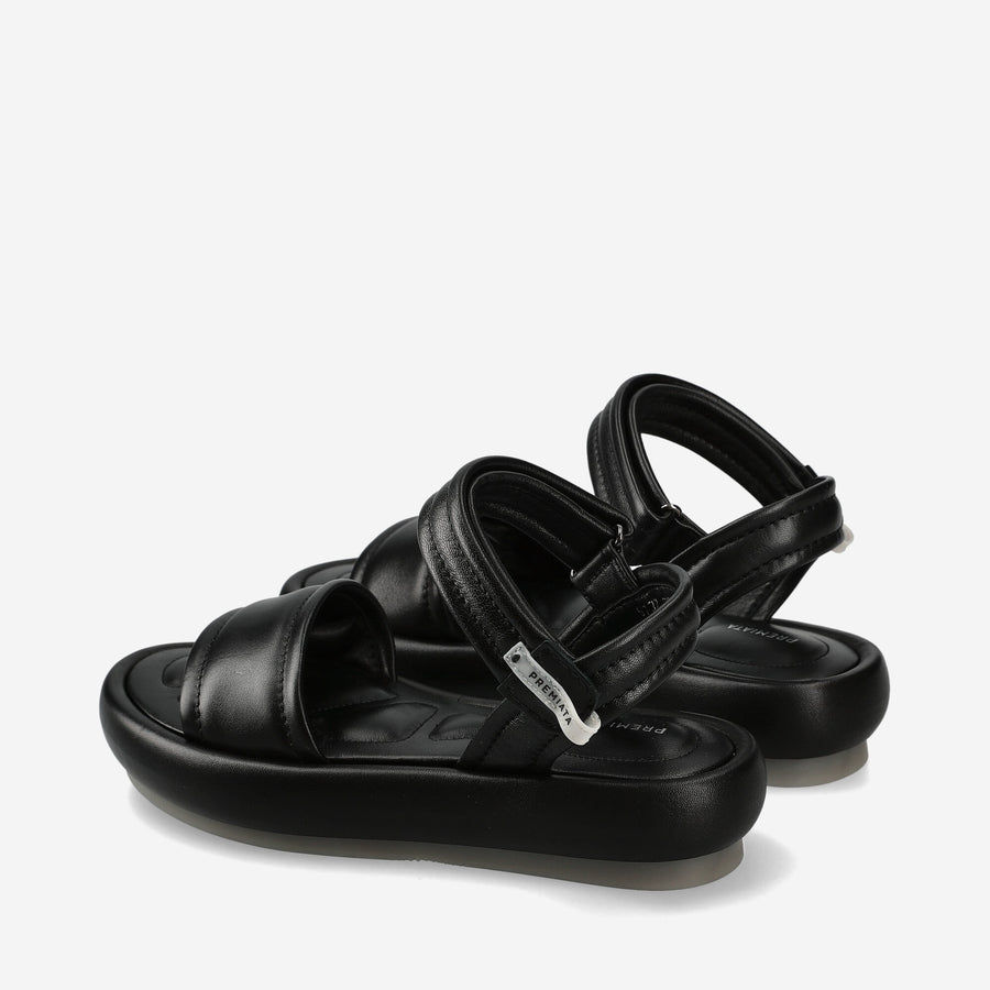 Premiata Sandali M6732H in nappa imbottita Qualità Garantita