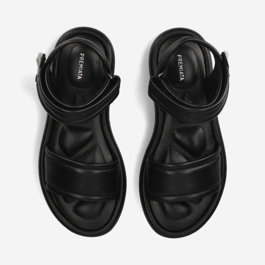 Premiata Sandali M6732H in nappa imbottita Qualità Garantita
