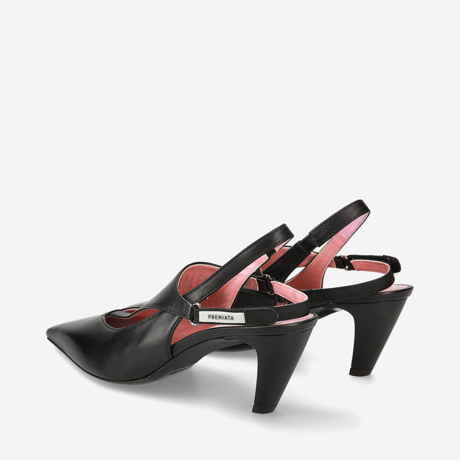 Premiata Décolleté slingback TBar M6660GA Promozione Limitata