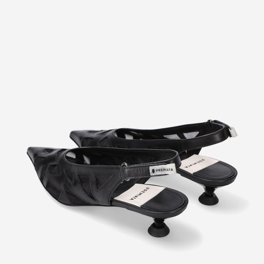 Premiata Slingback M6453A in nappa Convenienza